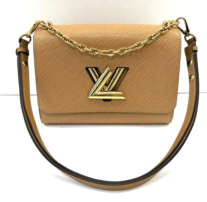 LOUIS VUITTON EPI LEATHER TWIST MM SHOULDER BAG