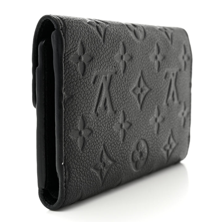 LOUIS VUITTON EMPRIENTE MONOGRAM LEATHER CURIEUSE COMPACT WALLET