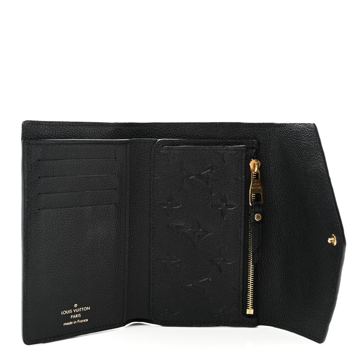 LOUIS VUITTON EMPRIENTE MONOGRAM LEATHER CURIEUSE COMPACT WALLET