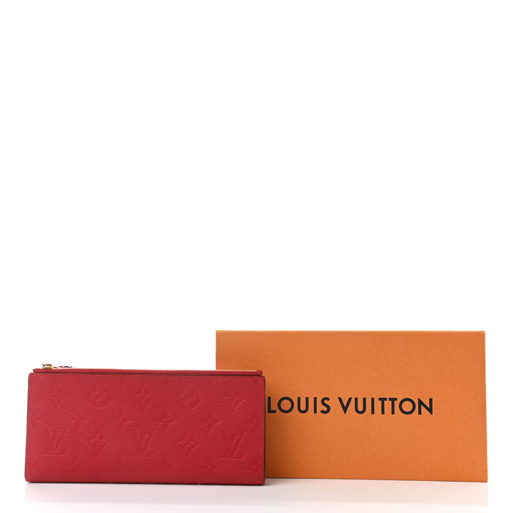 LOUIS VUITTON EMPREINTE LEATHER ADELE WALLET - Main Image