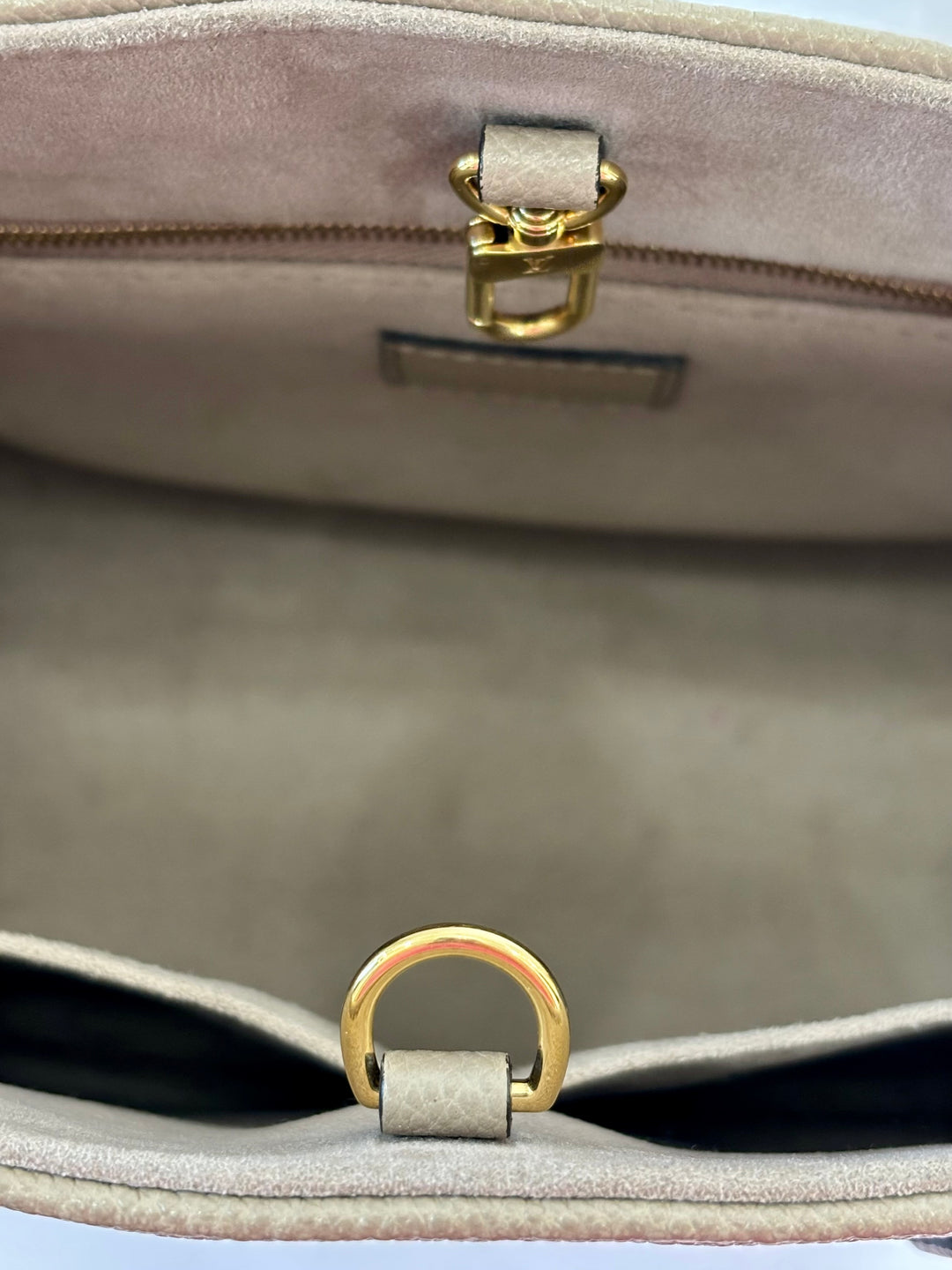 LV EMPREINTE LEATHER BI-COLOR ONTHEGO PM TOTE BAG