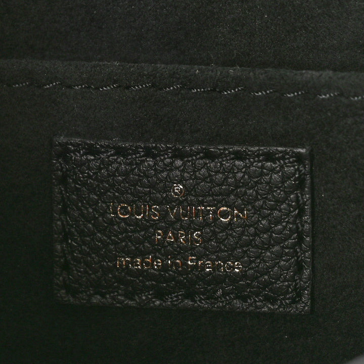 LOUIS VUITTON EMPREINTE LEATHER GIANT MONOGRAM PETIT SAC PLAT BAG