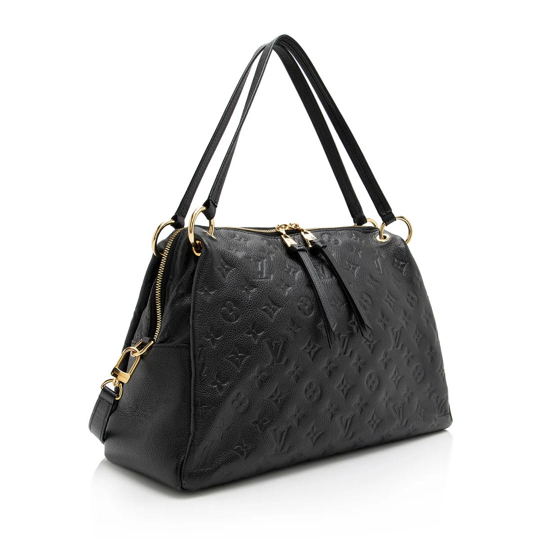 LOUIS VUITTON EMPREINTE LEATHER MONOGRAM PONTHIEU PM BAG