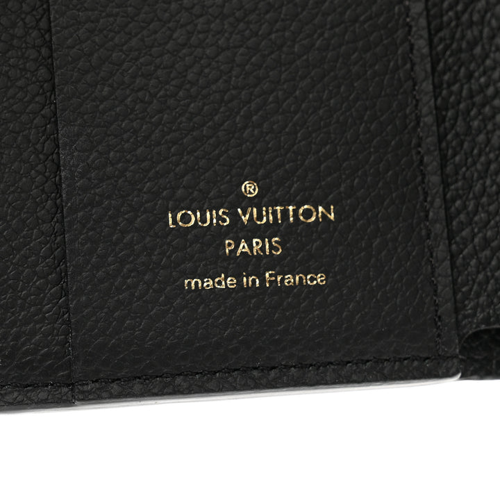 LOUIS VUITTON EMPREINTE LEATHER ZOE WALLET