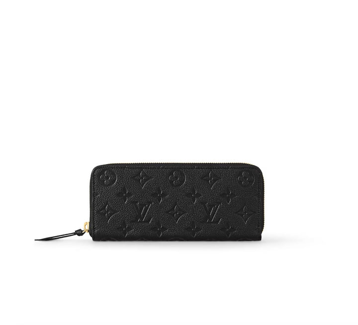 LOUIS VUITTON MONOGRAM EMPREINTE LEATHER CLÉMENCE WALLET