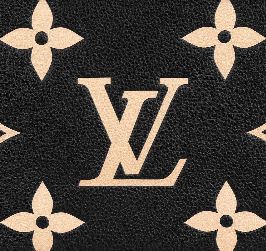 LOUIS VUITTON EMPREINTE GIANT MONOGRAM DOUBLE ZIP POCHETTE