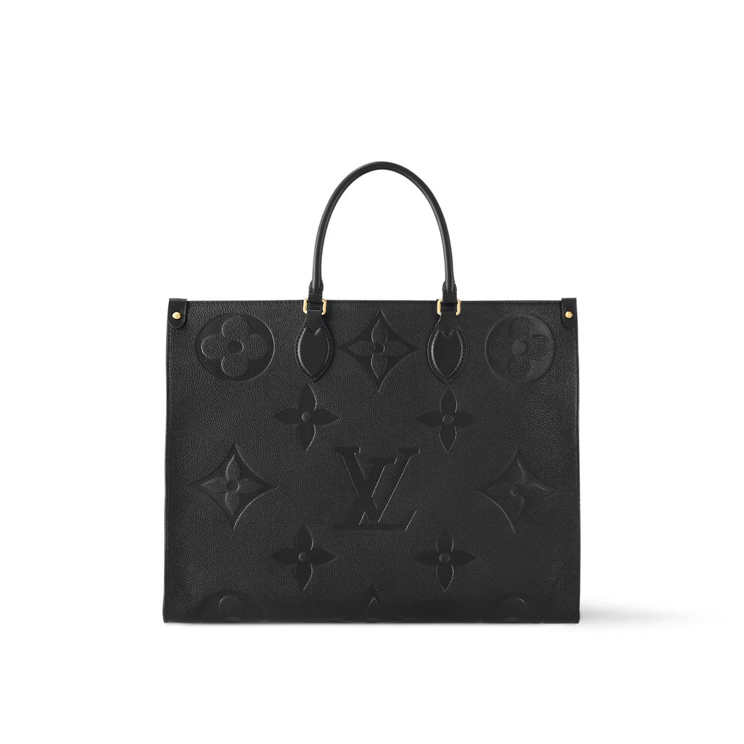 LOUIS VUITTON GIANT MONOGRAM EMPREINTE LEATHER ONTHEGO TOTE BAG