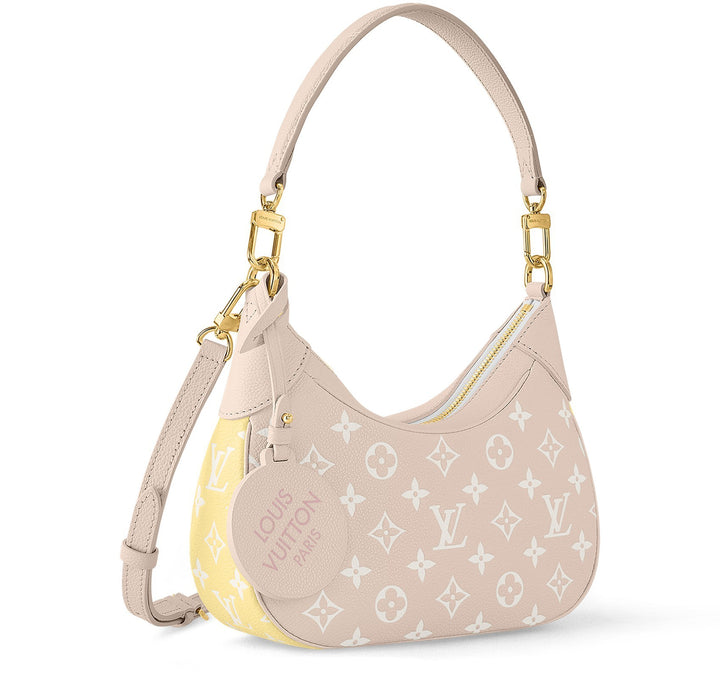 LOUIS VUITTON MONOGRAM EMPREINTE LEATHER BAGATELLE NM BAG