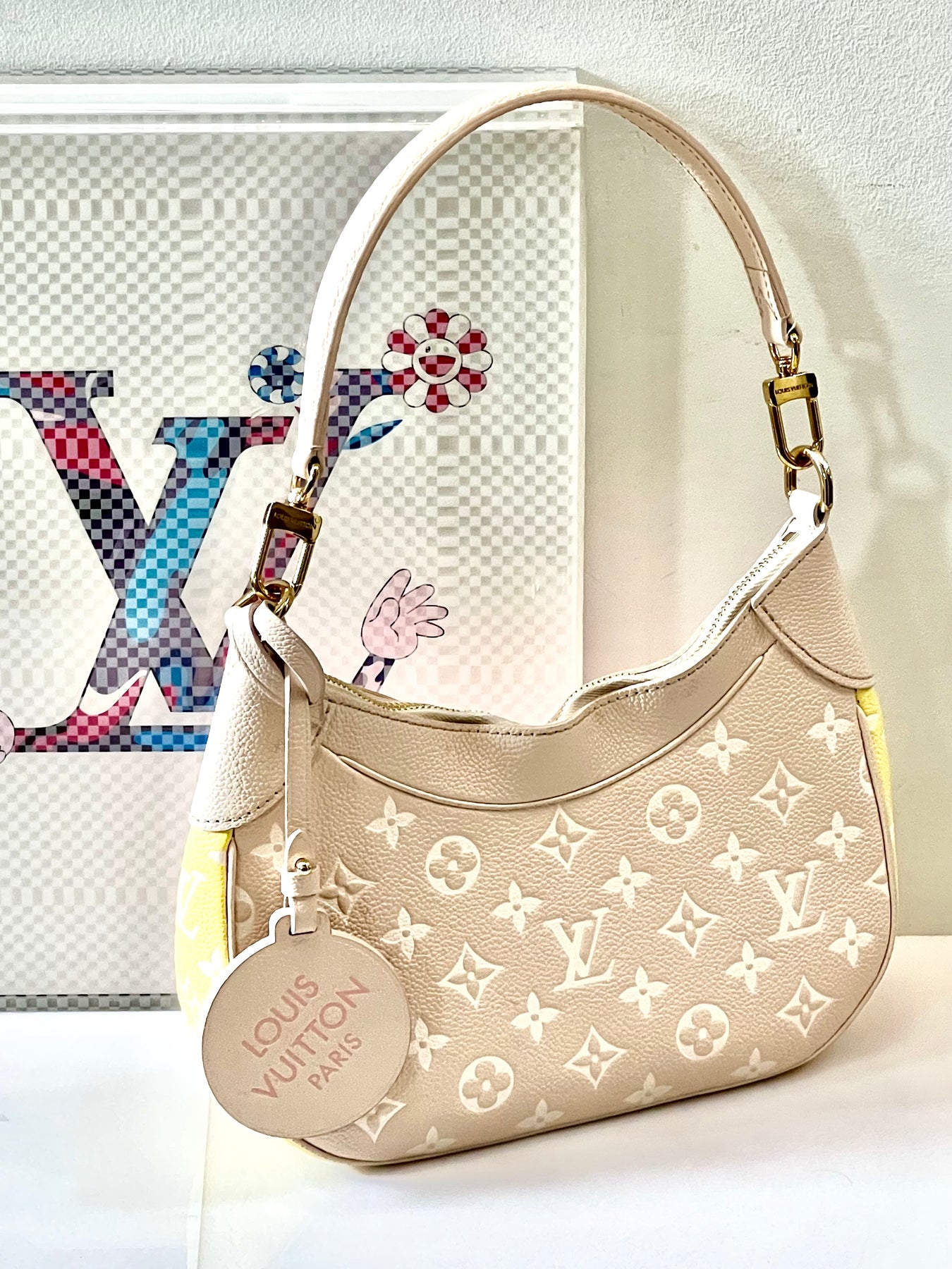Louis Vuitton Spring In The City Empreinte Monogram Bagatelle NM -  ShopStyle Shoulder Bags