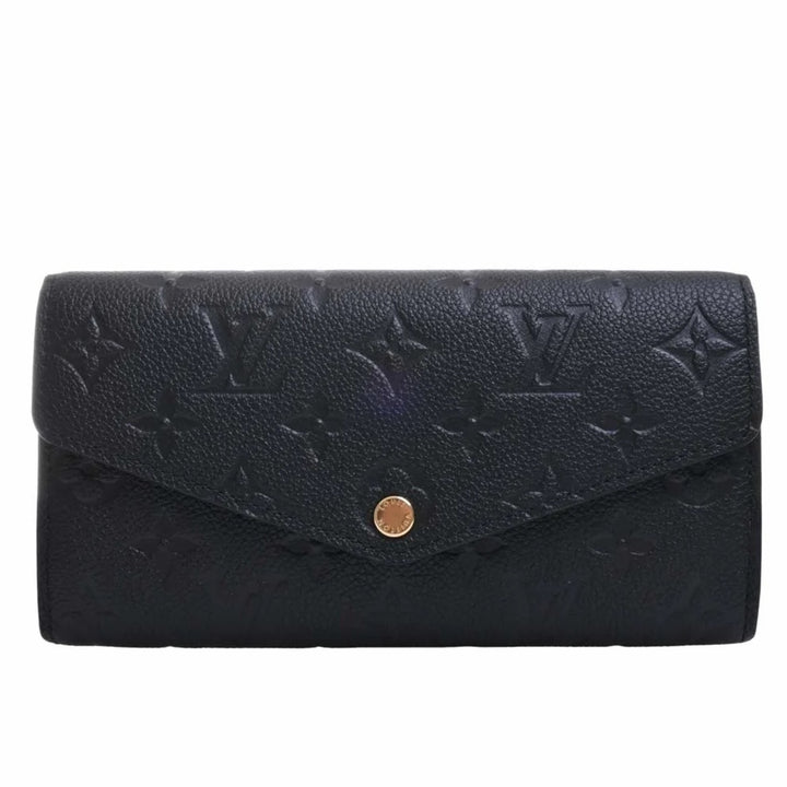 LOUIS VUITTON EMPREINTE LEATHER MONOGRAM SARAH WALLET-HS