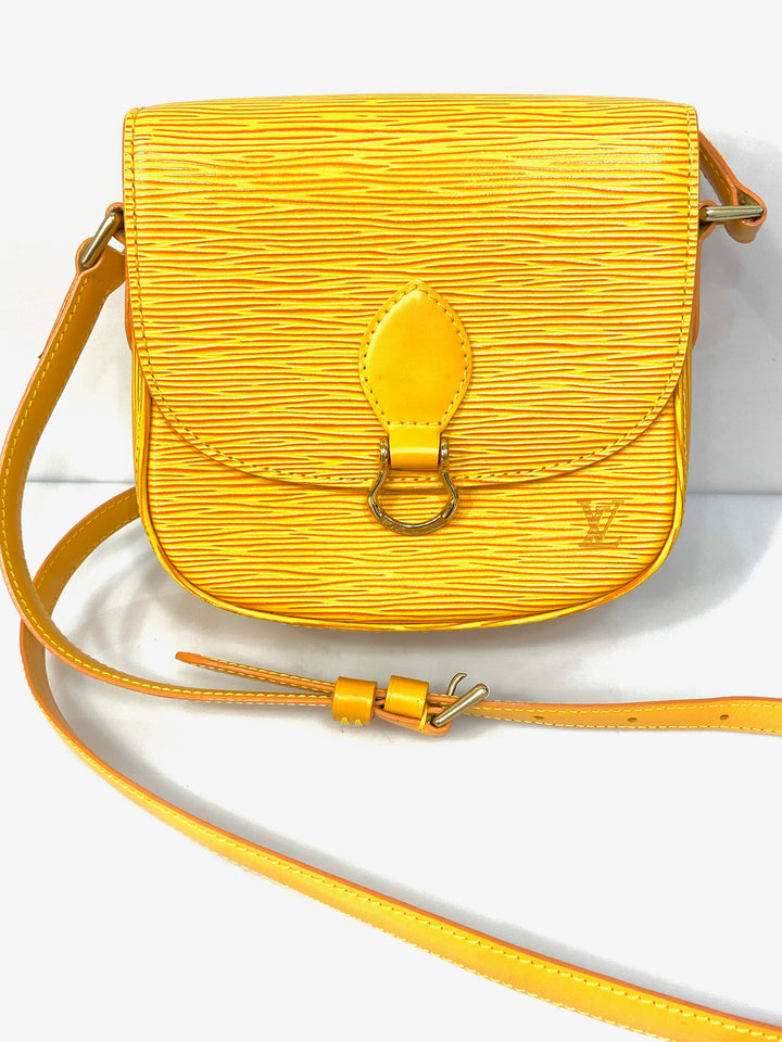 LOUIS VUITTON EPI LEATHER SAINT CLOUD PM SHOULDER BAG