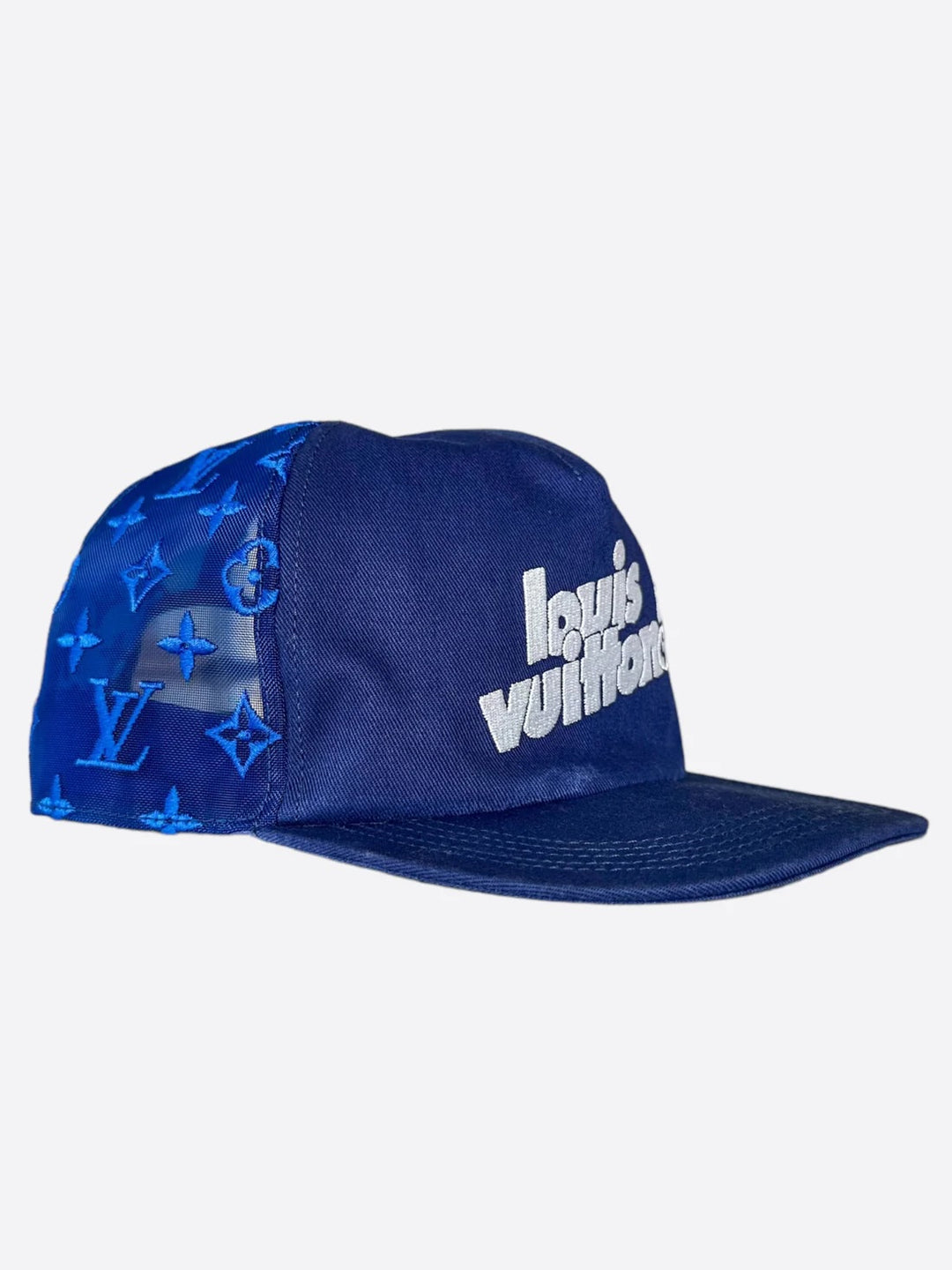 LOUIS VUITTON EVERYDAY LV EMBROIDERED MESH BASEBALL HAT  display picture 1