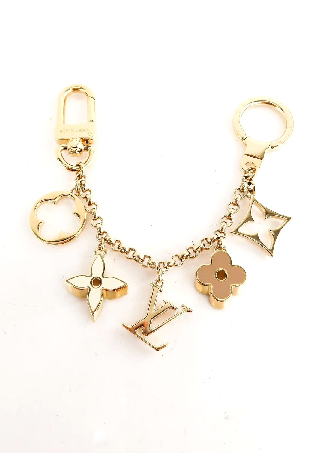 LOUIS VUITTON FLEUR DE MONOGRAM BAG CHARM