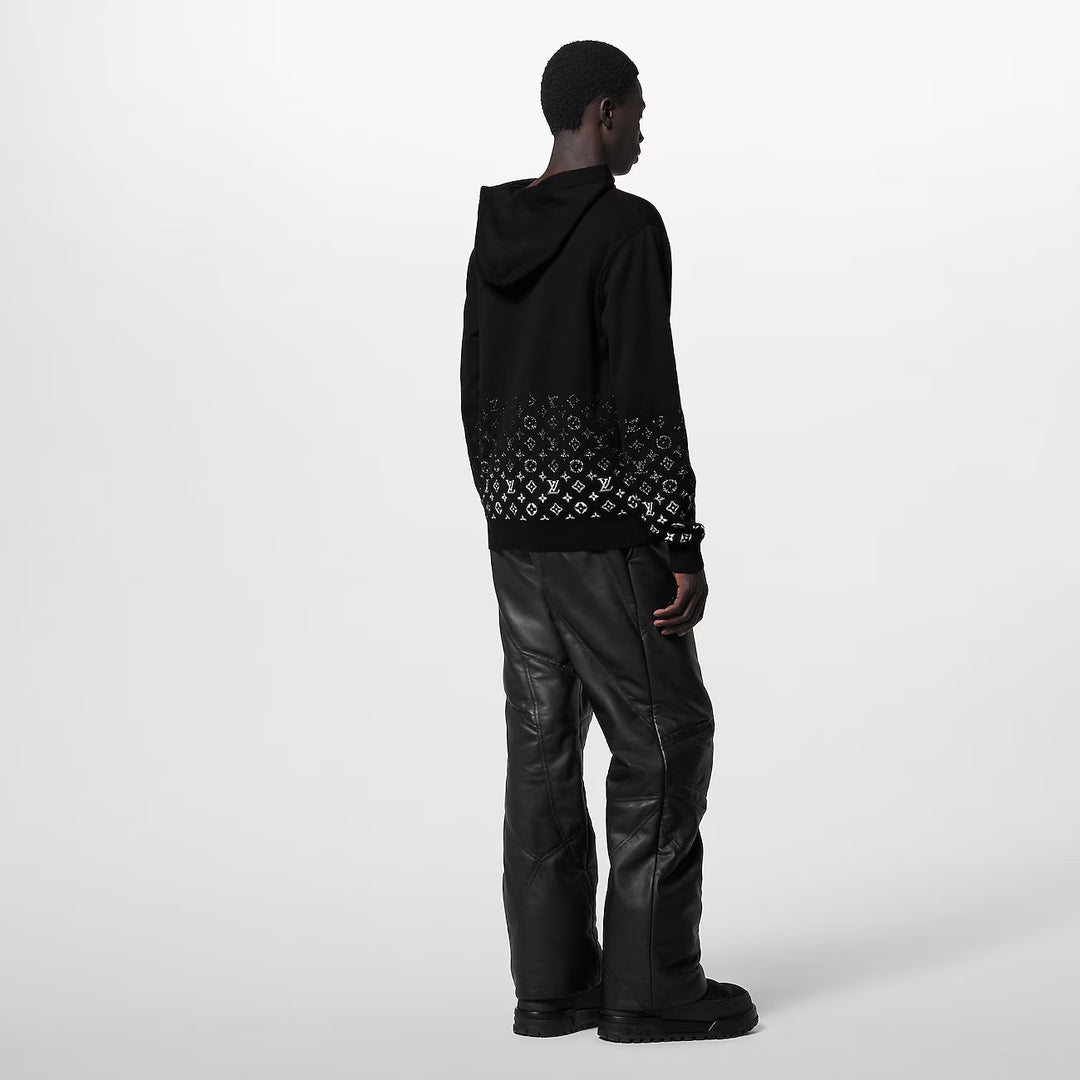 LOUIS VUITTON GRADIENT MONOGRAM HOODED SWEATSHIRT