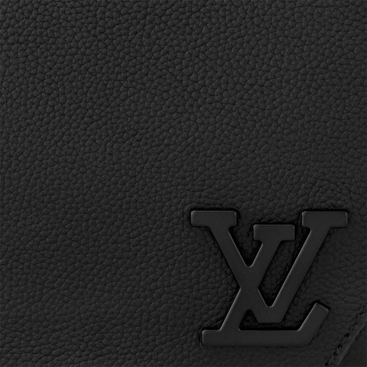 LOUIS VUITTON GRAINED CALFSKIN AEROGRAM TAKEOFF SLING BAG