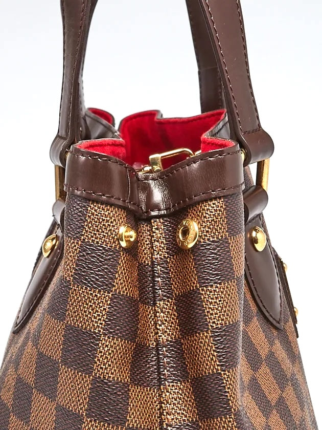 LOUIS VUITTON DAMIER EBENE HAMPSTEAD PM TOTE BAG