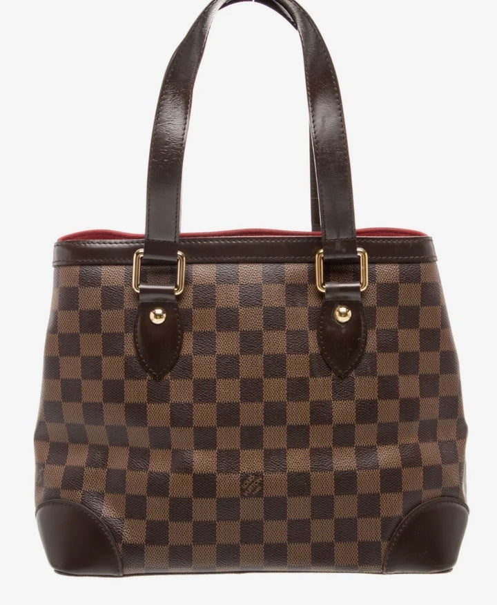 LOUIS VUITTON DAMIER EBENE HAMPSTEAD PM TOTE BAG