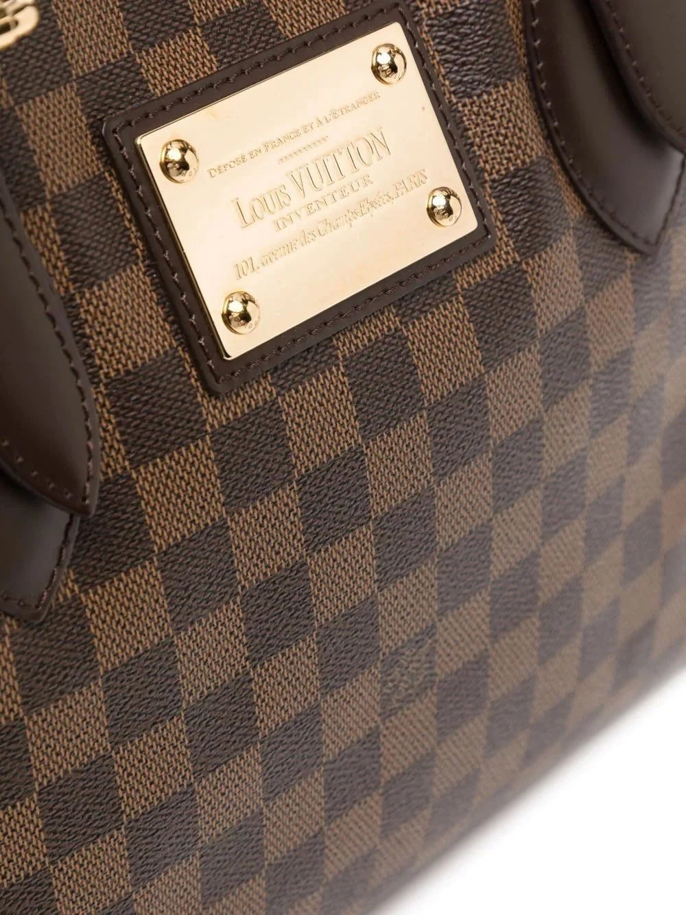 LOUIS VUITTON DAMIER EBENE HAMPSTEAD PM TOTE BAG