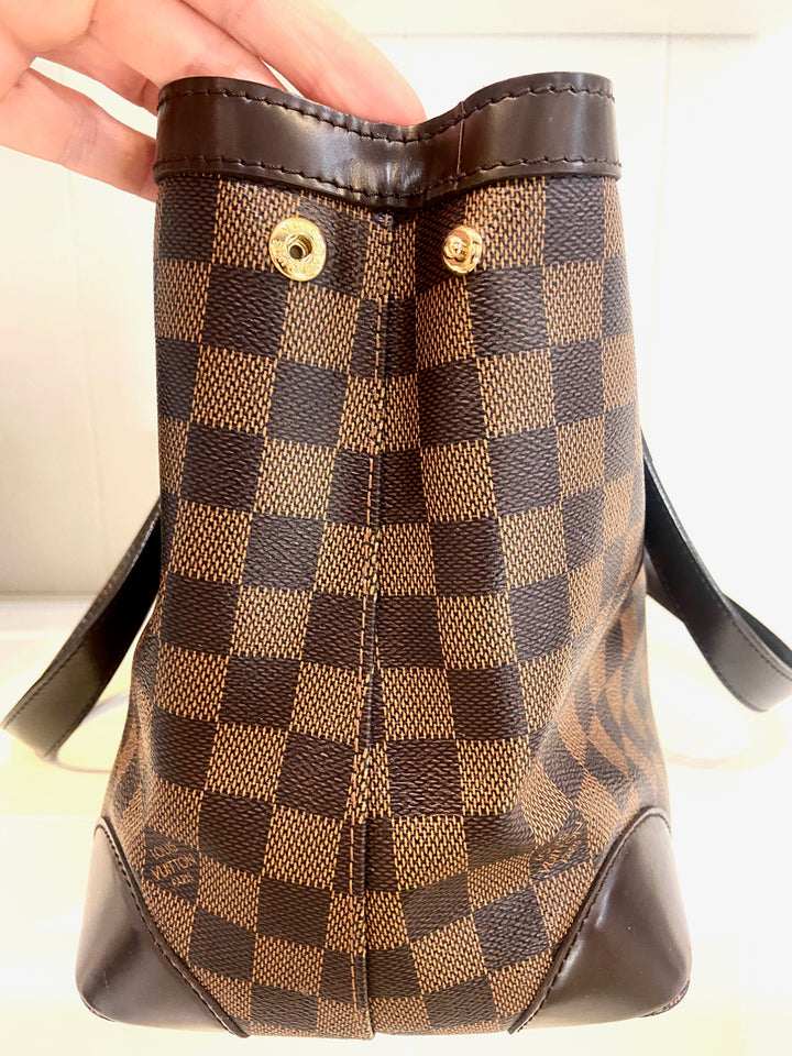 LOUIS VUITTON DAMIER EBENE HAMPSTEAD PM