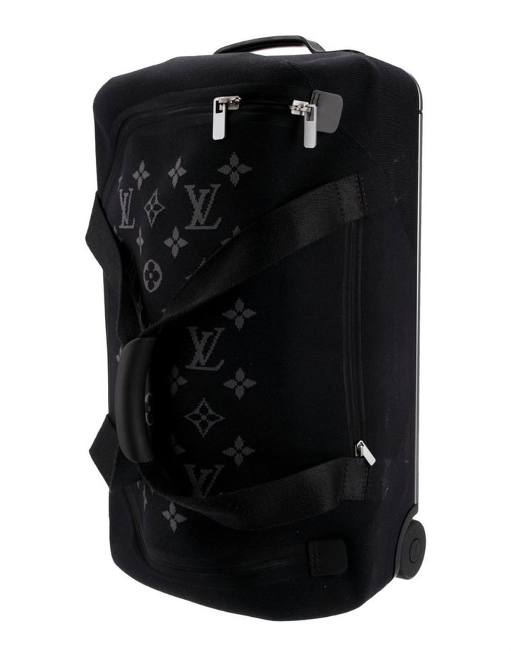 LOUIS VUITTON MONOGRAM ECLIPSE HORIZON 55 DUFFLE BAG