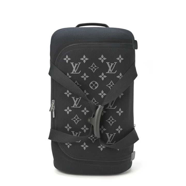 LOUIS VUITTON MONOGRAM ECLIPSE HORIZON 55 DUFFLE BAG