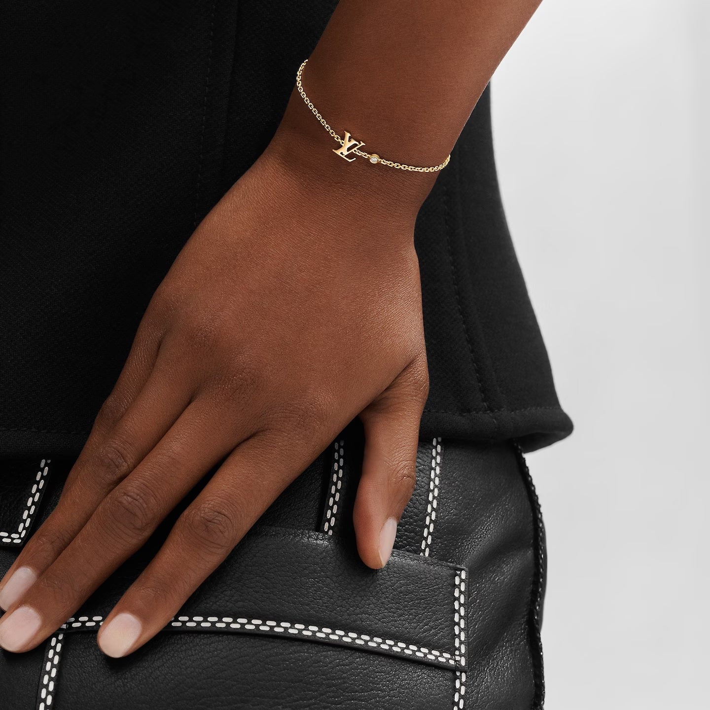 Louis Vuitton Idylle Blossom 18k Gold Chain Bracelet
