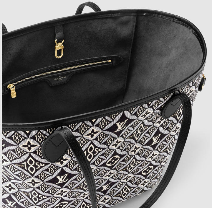 LOUIS VUITTON SINCE 1854 JACQUARD NEVERFULL MM TOTE BAG