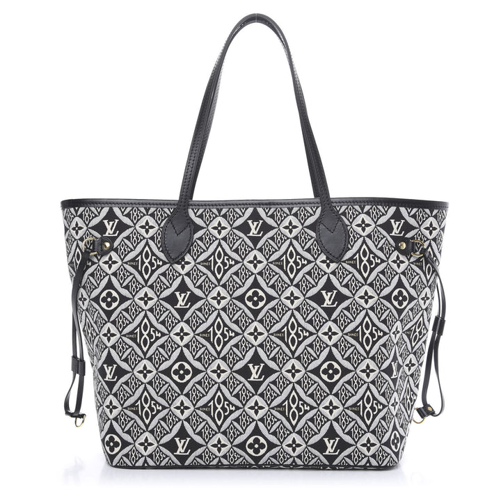 LOUIS VUITTON SINCE 1854 JACQUARD NEVERFULL MM TOTE BAG