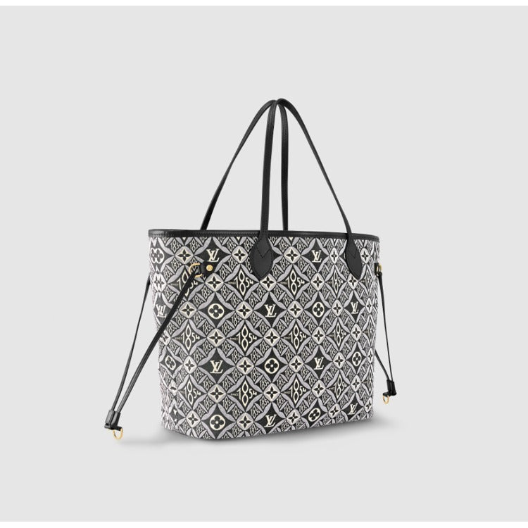 LOUIS VUITTON SINCE 1854 JACQUARD NEVERFULL MM TOTE BAG