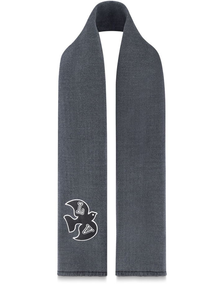LOUIS VUITTON LV HARMONY WOOL SCARF