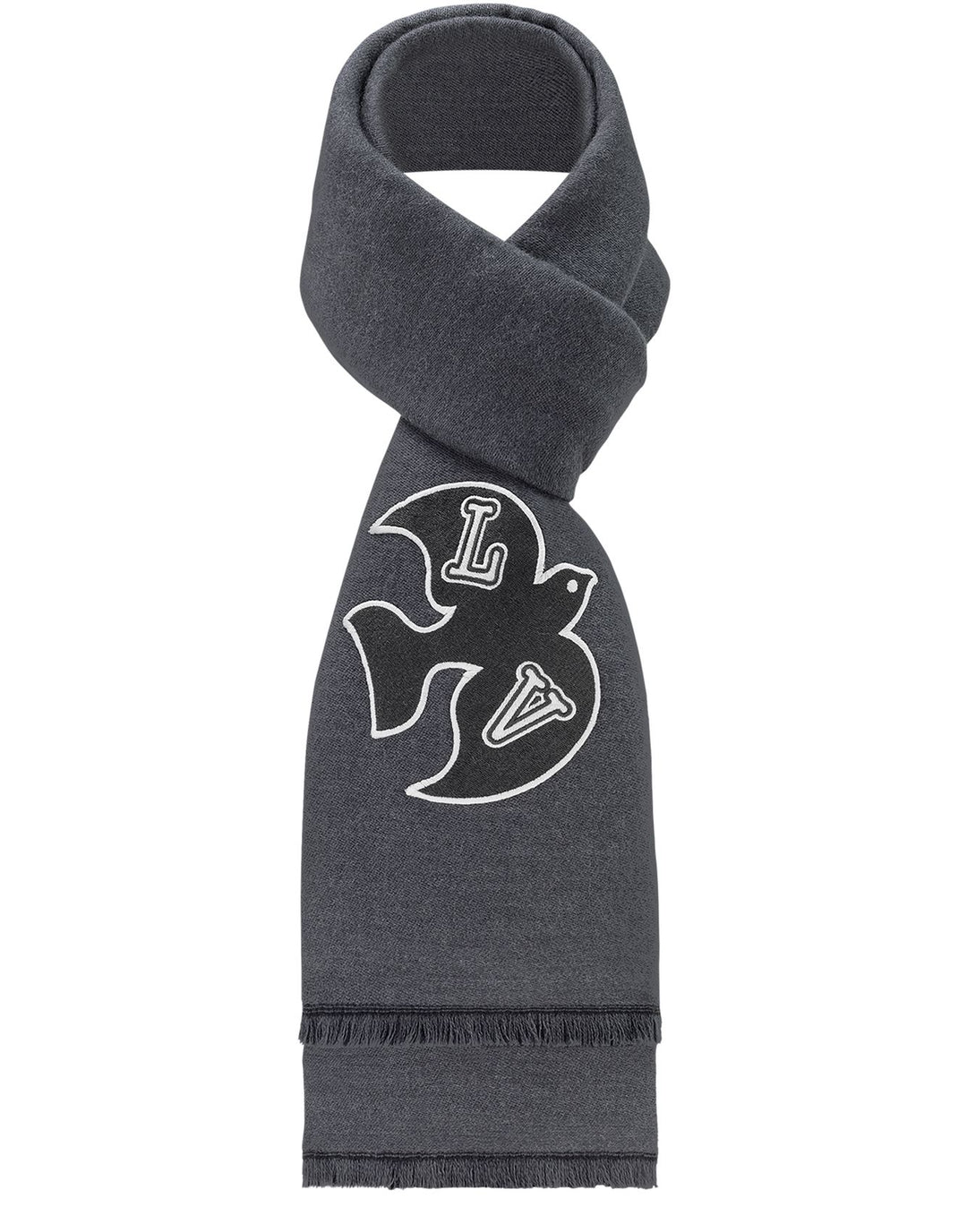 LOUIS VUITTON LV HARMONY WOOL SCARF