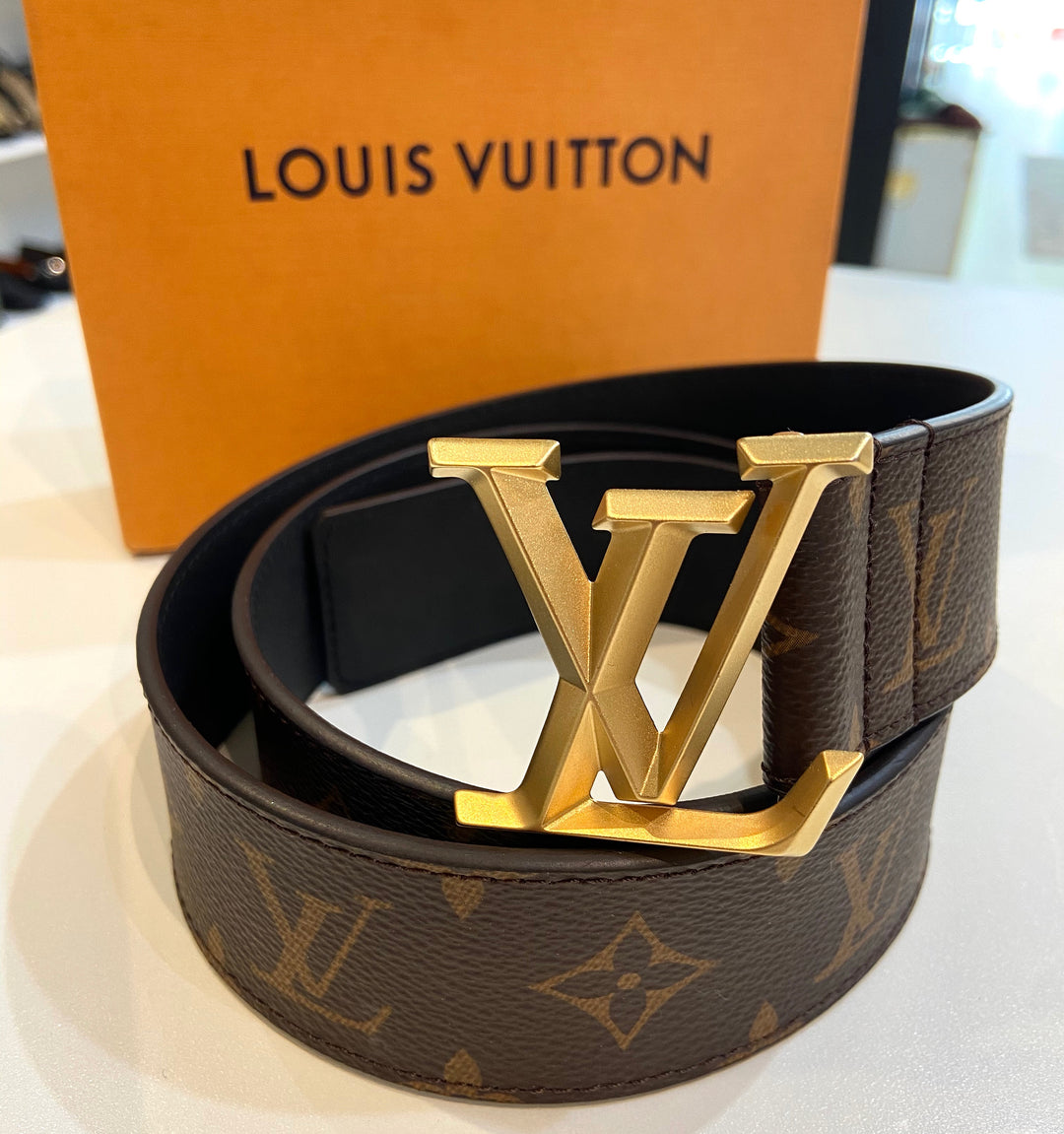 LOUIS VUITTON LV MONOGRAM PYRAMIDE 40MM BELT