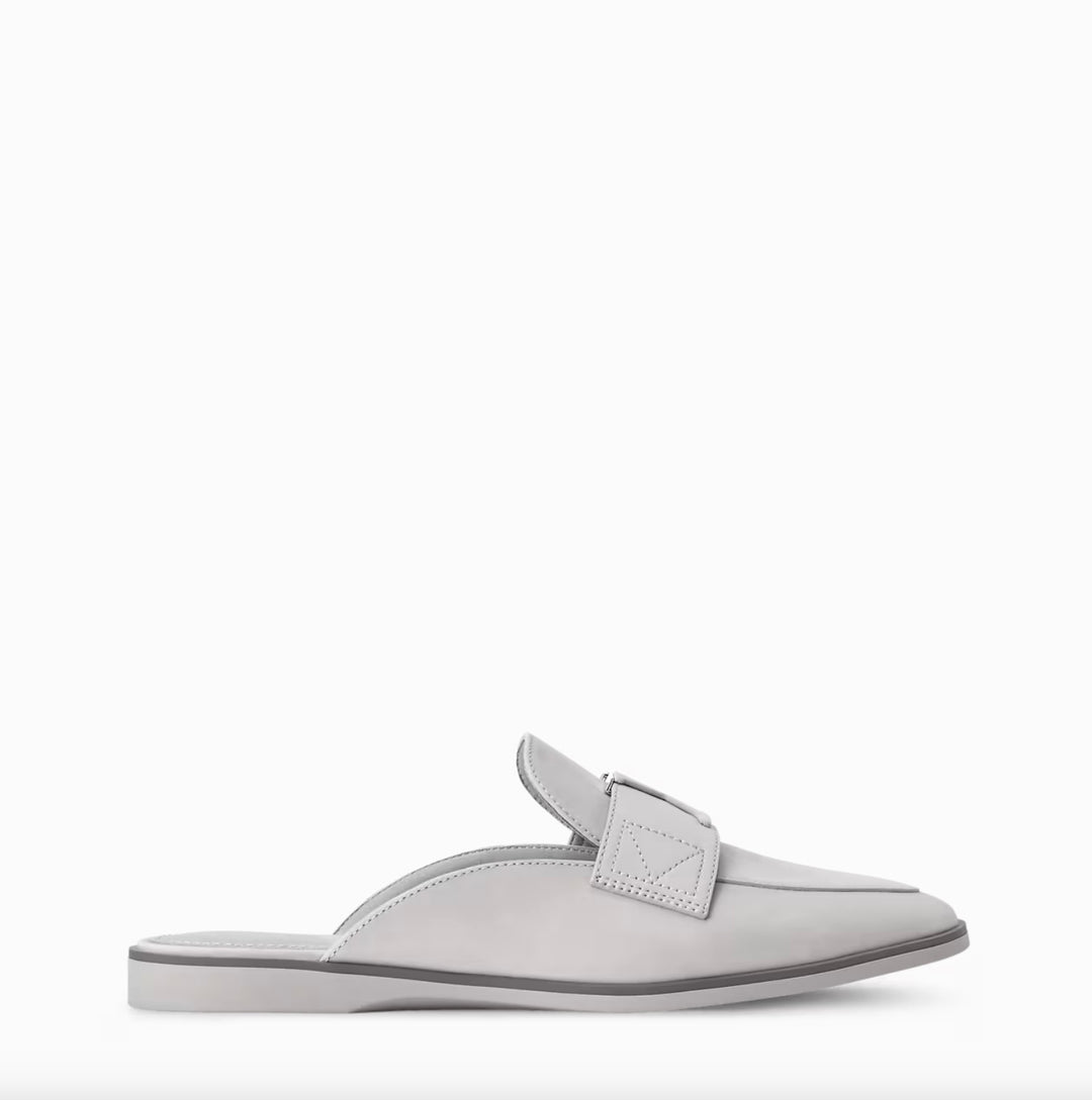 LOUIS VUITTON MARE FLEX NUBUCK CALFSKIN LEATHER LOAFER MULES