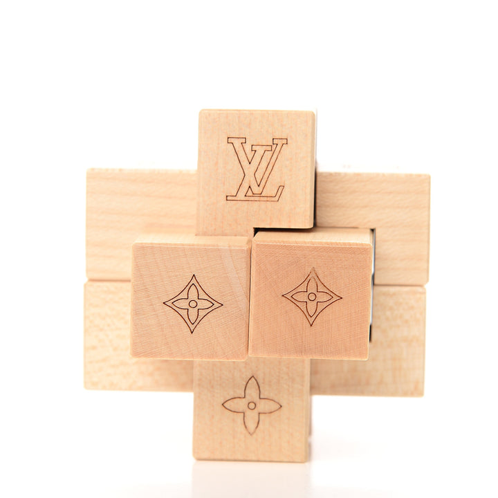 LOUIS VUITTONキューブ LOUIS VUITTON LE PATEKI WOOD CUBE PUZZLE – Caroline's Fashion Luxuries