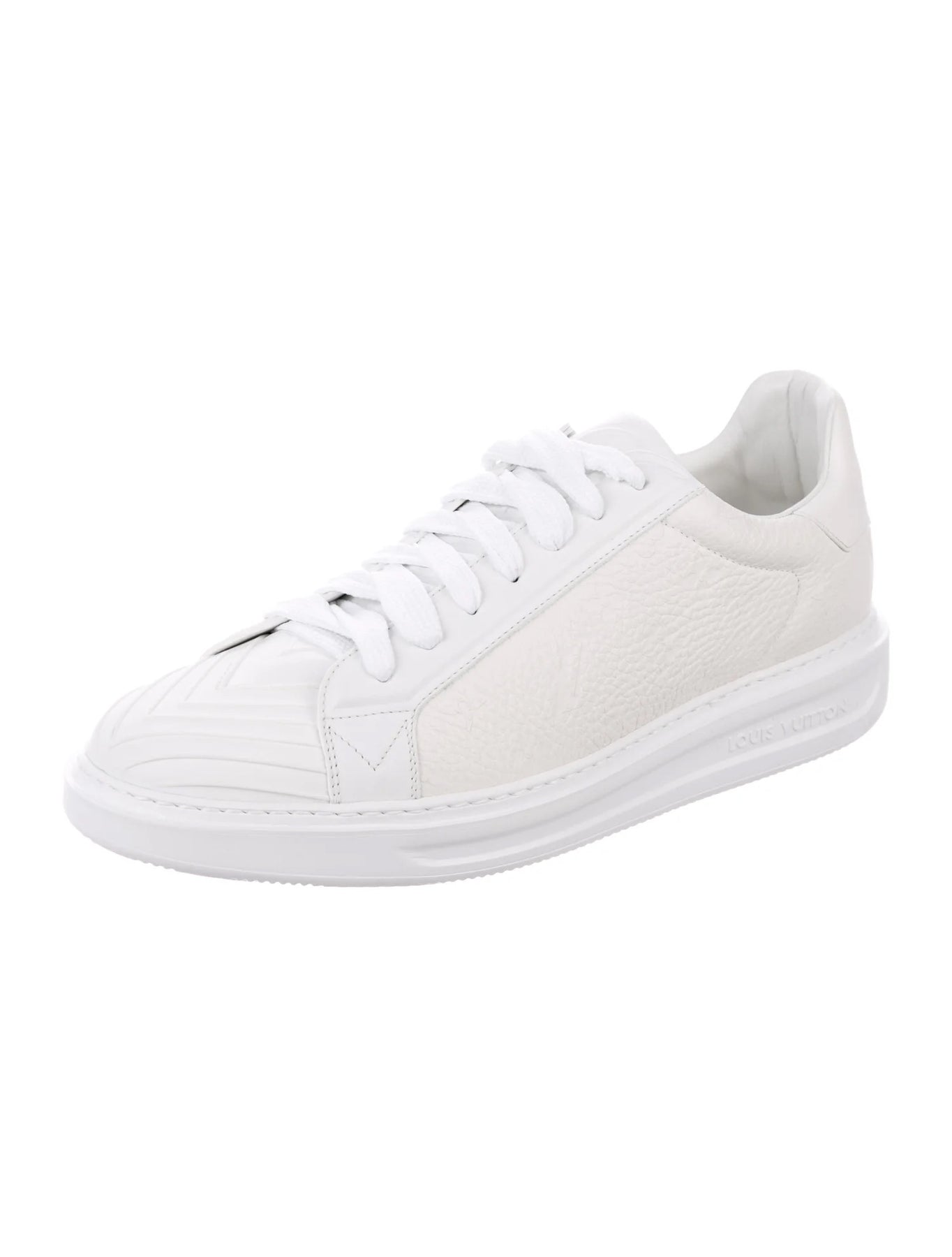 Louis Vuitton Monogram Leather Low Top Sneakers