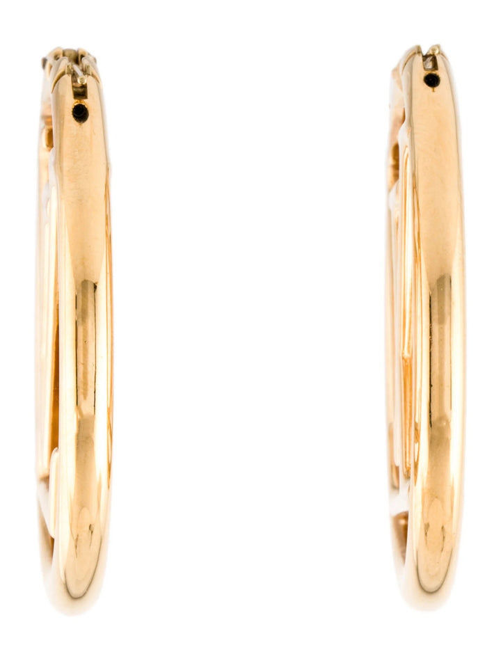 LOUIS VUITTON LOUISE HOOP EARRINGS