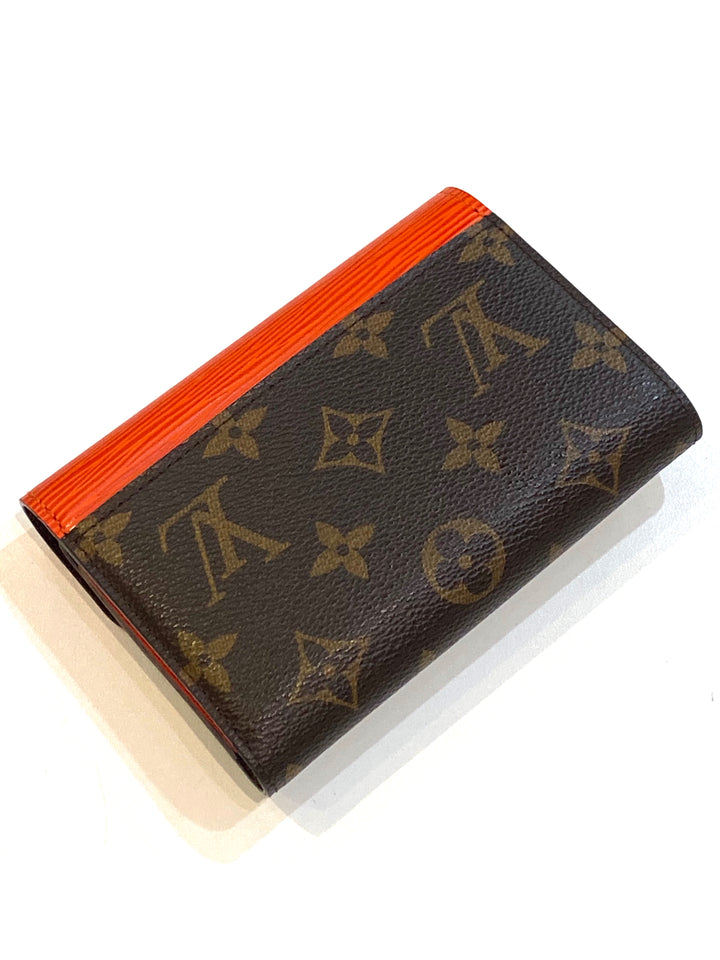 LOUIS VUITTON MONOGRAM EPI LEATHER MARIE LOU COMPACT WALLET