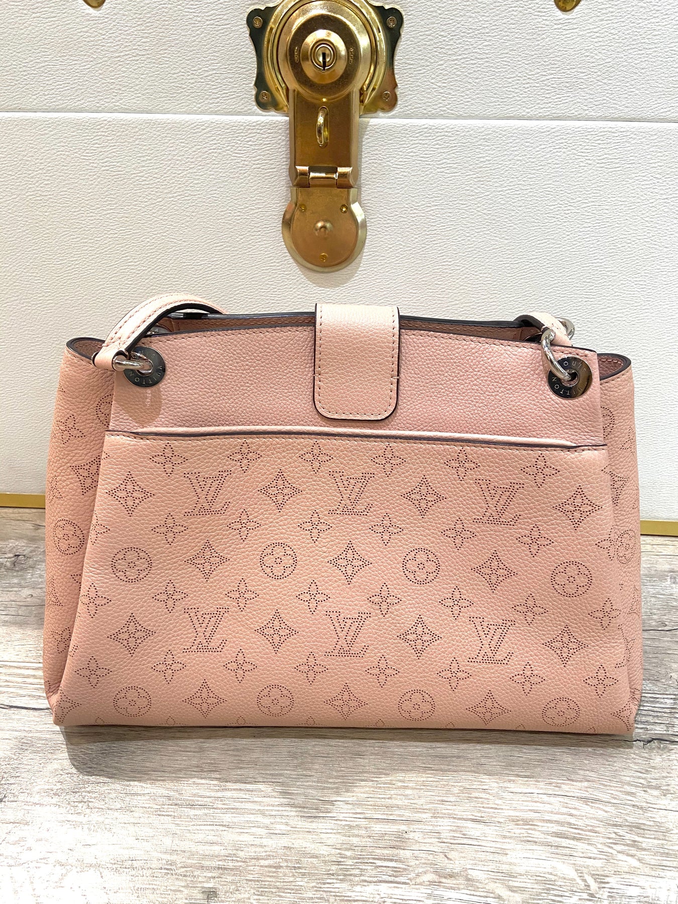 Louis Vuitton Sevres Handbag Mahina Leather at 1stDibs