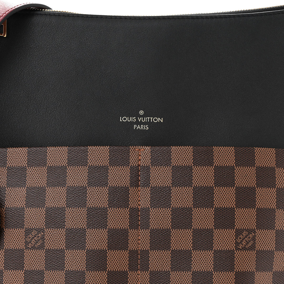 LOUIS VUITTON DAMIER EBENE MAIDA HOBO BAG