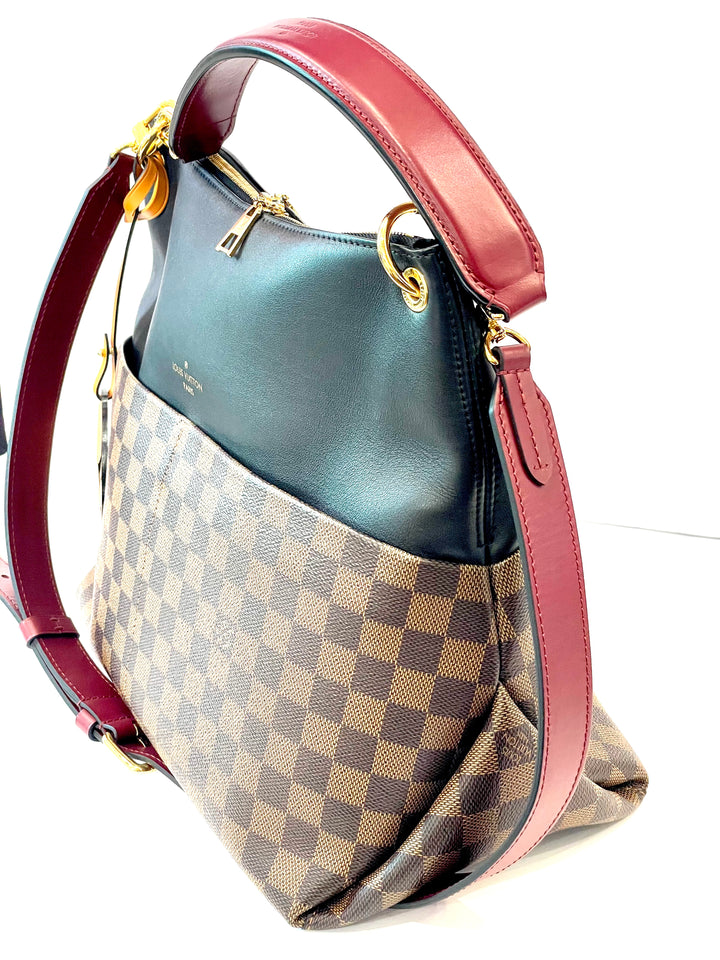 LOUIS VUITTON DAMIER EBENE MAIDA HOBO BAG