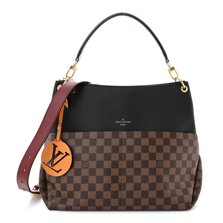 LOUIS VUITTON DAMIER EBENE MAIDA HOBO BAG