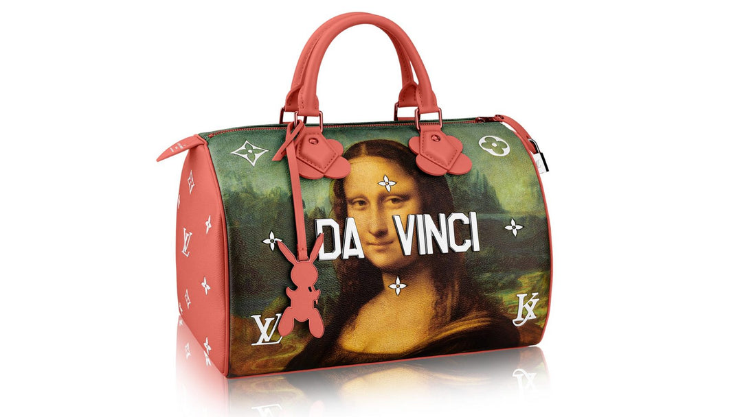 Vuitton Speedy Mona Lisa Louis Vuitton Bag Louis Vuitton X Jeff