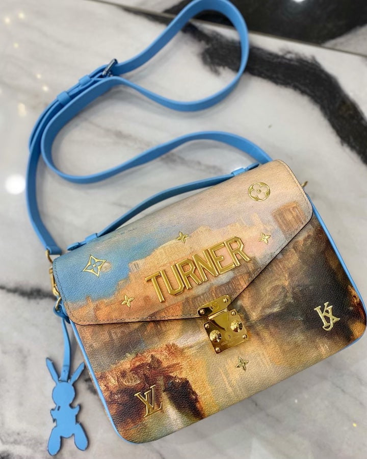 LOUIS VUITTON MASTERS JEFF KOONS TURNER POCHETTE METIS – Caroline's Fashion  Luxuries