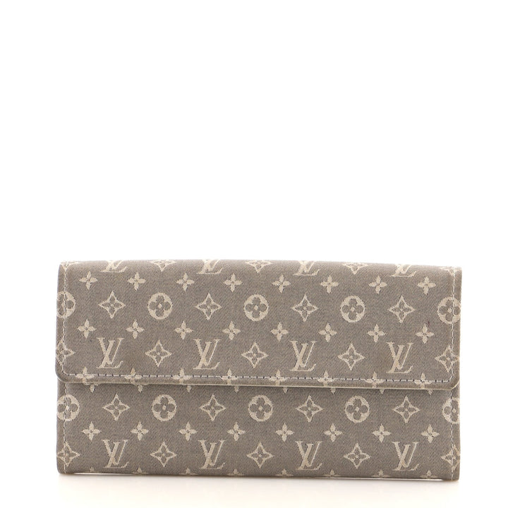 LOUIS VUITTON MONOGRAM MINI LIN SARAH WALLET