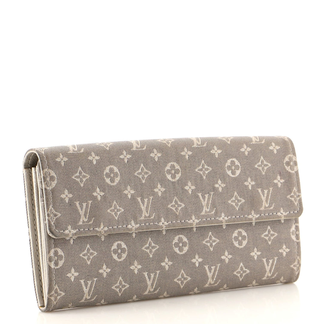 LOUIS VUITTON MONOGRAM MINI LIN SARAH WALLET