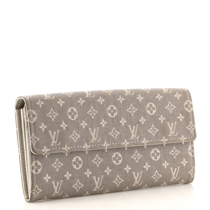 LOUIS VUITTON MONOGRAM MINI LIN SARAH WALLET
