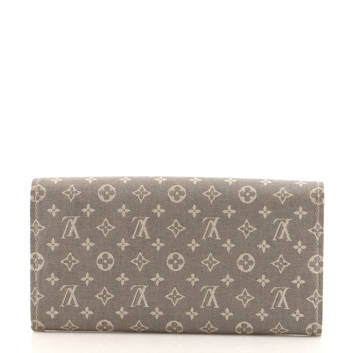 LOUIS VUITTON MONOGRAM MINI LIN SARAH WALLET