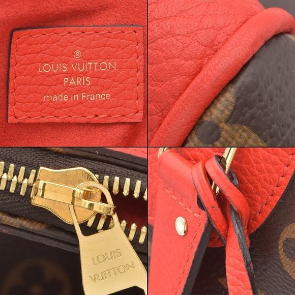 LOUIS VUITTON MONOGRAM ESTRELA MM NM CERISE TOTE BAG