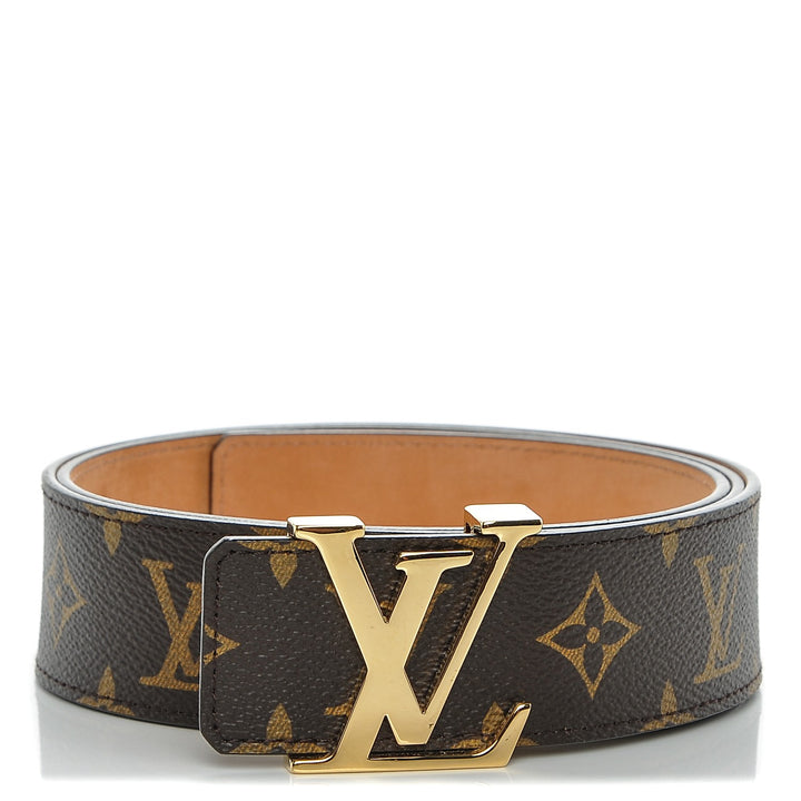 LOUIS VUITTON 40MM MONOGRAM LV BUCKLE BELT
