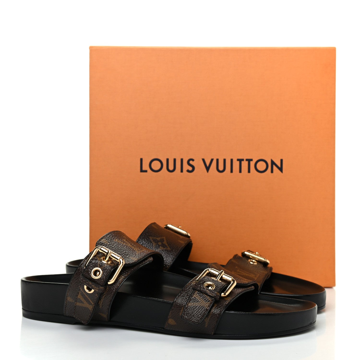 Louis Vuitton - Authenticated Bom Dia Sandal - Rubber White For Woman, Very Good condition